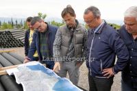 Σταϊκούρας από Στυλίδα: Με ταχείς ρυθμούς τα έργα εκβάθυνσης λιμανιού & αποχετευτικό