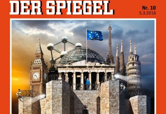 Όλη η Ευρώπη μια φυλακή! Το πρωτοσέλιδο του Spiegel με Παρθενώνα και Μέρκελ