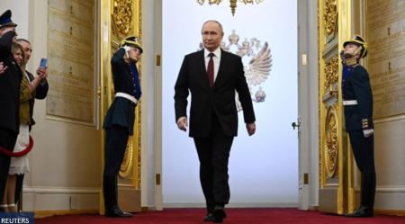 Ρωσία: Ο Βλαντίμιρ Πούτιν ορκίστηκε για πέμπτη φορά πρόεδρος της χώρας
