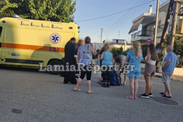 Λαμία: 16χρονος ποδηλάτης συγκρούστηκε με αυτοκίνητο - ΦΩΤΟ