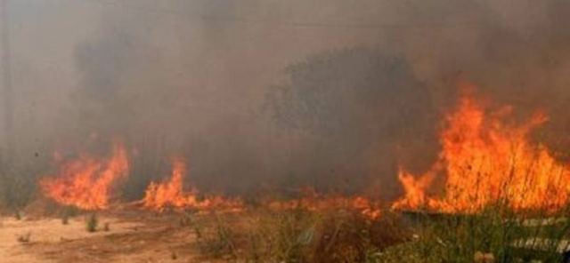 Μάχη με τις φλόγες στο Καινούργιο