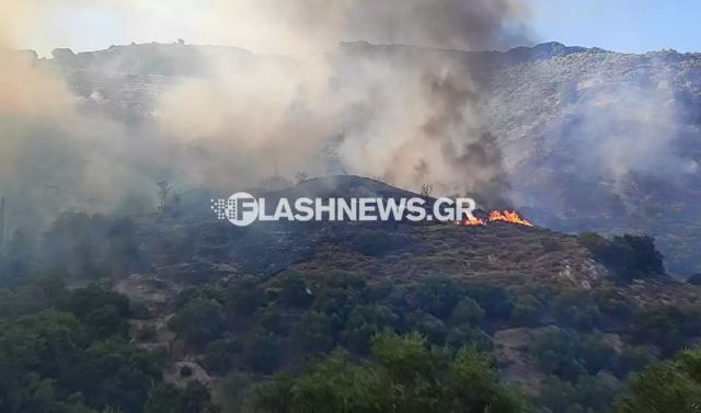 Φωτιά στα Χανιά: Εκκενώνονται ακόμη δυο οικισμοί, μάχη με τις αναζωπυρώσεις