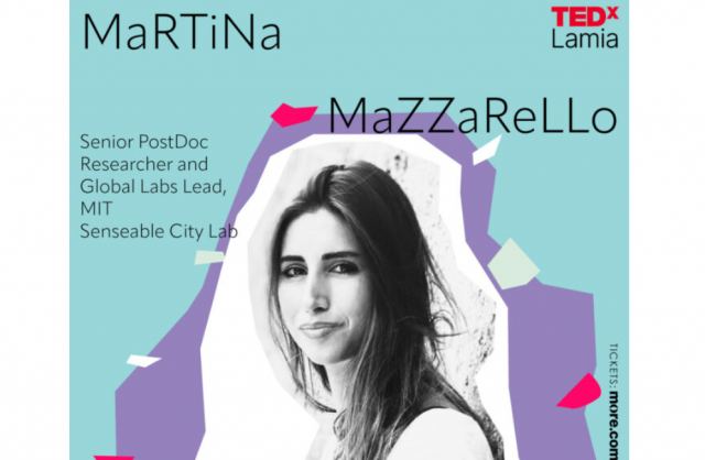 Η Martina Mazzarello, απο το ΜΙΤ της Βοστώνης στη σκηνή του TEDxLamia 2024