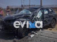 Εύβοια: Φορτηγό συγκρούστηκε με τζιπ - Τέσσερις τραυματίες