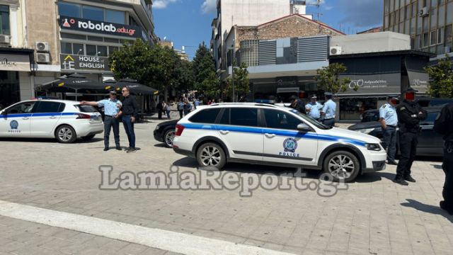 Επιχείρηση «σκούπα» στο κέντρο της Λαμίας (ΒΙΝΤΕΟ-ΦΩΤΟ)