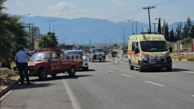 Τροχαίο έξω από τη Λαμία - Δείτε εικόνες