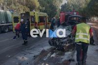 Εύβοια: Νέο σοβαρό τροχαίο στο δρόμο που έχασαν τη ζωή τους τα δυο 20χρονα παιδιά