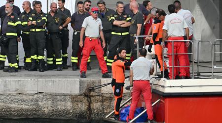 Παλέρμο: Τραγικός απολογισμός, βρέθηκαν οι σοροί και των έξι αγνοουμένων, συνολικά επτά οι νεκροί από το ναυάγιο