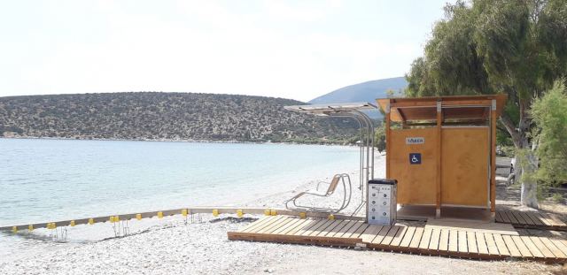 Δήμος Θηβαίων: Τοποθετήθηκαν σε τρεις παραλίες ράμπες πρόσβασης ...