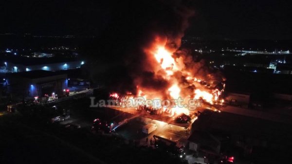 Στον Εισαγγελέα Λαμίας το πόρισμα για την πυρκαγιά στο εργοστάσιο "Γιαννίτσης" - Ενδείξεις εμπρησμού