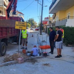 Δήμος Λαμιέων: Επίβλεψη έργων από τον Αντιδήμαρχο Κώστα Σταυρογιάννη