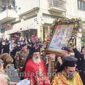 Με λαμπρότητα η Λαμία γιόρτασε την 80η επέτειο της απελευθέρωσής της & τον πολιούχο της Άγιο Λουκά