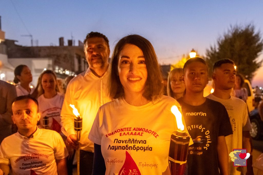 Η 22η Πανελλήνια Λαμπαδηδρομία Εθελοντών Αιμοδοτών περνά από την Αταλάντη