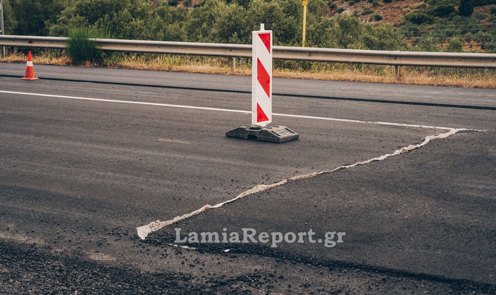 Διακοπή κυκλοφορίας στην Ανατολική είσοδο των Καμένων Βούρλων