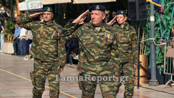 Λαμία 28η Οκτωβρίου: Φωτορεπορτάζ από την παρέλαση Σωματείων, Σωμάτων Ασφαλείας και Στρατού