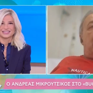 Ανδρέας Μικρούτσικος: «Είχα 18.000 λευκά αιμοσφαίρια, κινδύνευα από σηψαιμία» – Στο νοσοκομείο ο παρουσιαστής