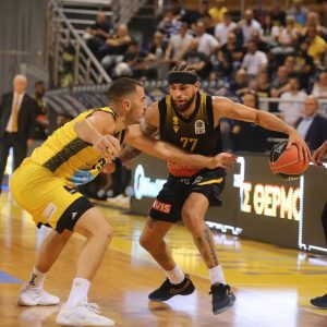 Άρης – ΑΕΚ 59-70: Ποδαρικό στη Greek Basketball League με εντυπωσιακό «διπλό» στη Θεσσαλονίκη