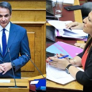 Κυριάκος Μητσοτάκης: «Θέλετε μια μίζερη Ελλάδα» απάντησε στην Ζωή Κωνσταντοπούλου που φώναζε στο τέλος της ομιλίας του