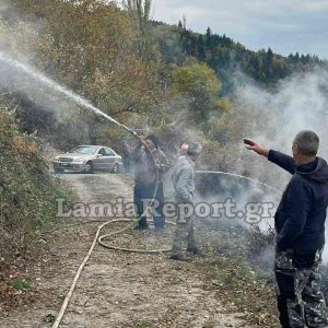 Φθιώτιδα: Άναψε φωτιά μέσα στα σπίτια - Έτρεχε πάλι η Πυροσβεστική στα Μάρμαρα (ΒΙΝΤΕΟ)