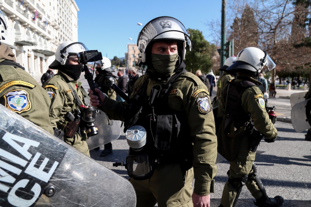 Ένταση στην Πατησίων - Στο σημείο ΜΑΤ και ομάδα Δράση