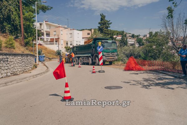 Διακοπή κυκλοφορίας λόγω έργων στην οδό Τυμφρηστού