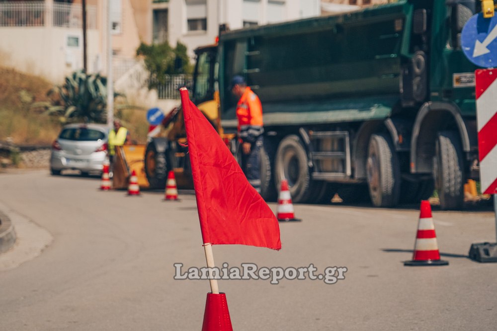 Λαμία: Διακοπή της κυκλοφορίας Πέμπτη και Παρασκευή στην οδό Λεωνίδου