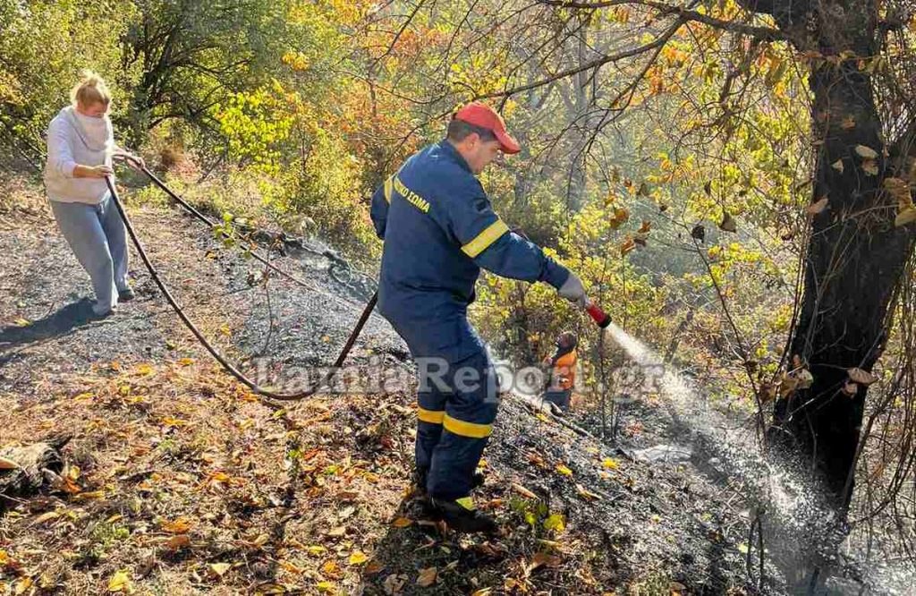 Επικίνδυνη πυρκαγιά στην ορεινή δυτική Φθιώτιδα – Δείτε εικόνες