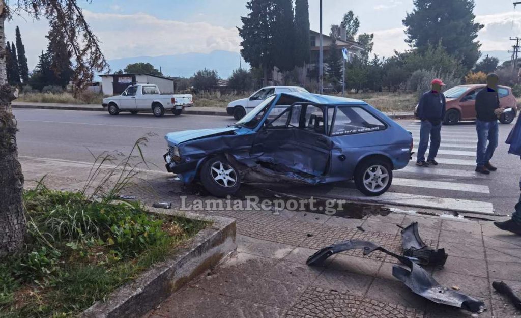 Λαμία: Παραβίασε το STOP σε διασταύρωση «καρμανιόλα» (ΒΙΝΤΕΟ- ΦΩΤΟ)