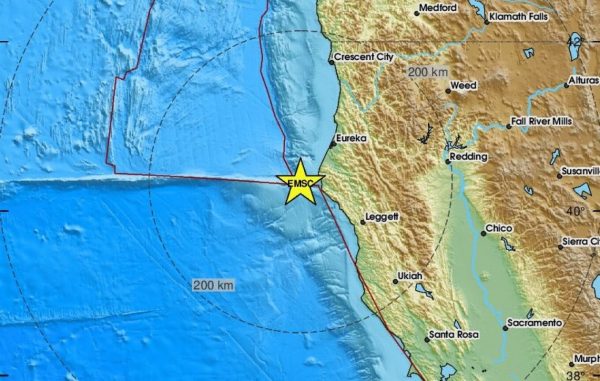 Σεισμός 7 Ρίχτερ ανοιχτά της Καλιφόρνιας - Προειδοποίηση για τσουνάμι