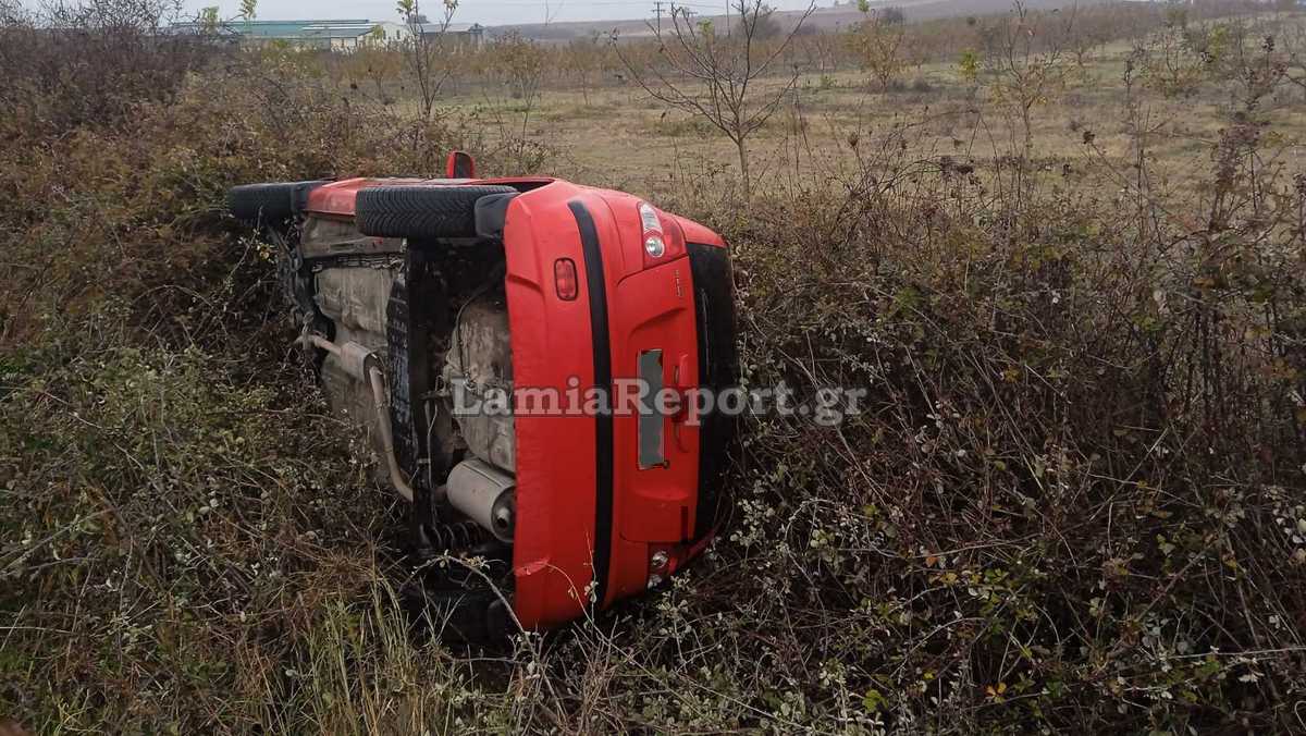 Φθιώτιδα: Τούμπαρε και έπεσε μέσα στη σούδα - Δείτε εικόνες