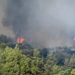 Κρήτη: Φωτιά σε δύσβατο σημείο στα Χανιά – Και ελικόπτερο στην επιχείρηση κατάσβεσης