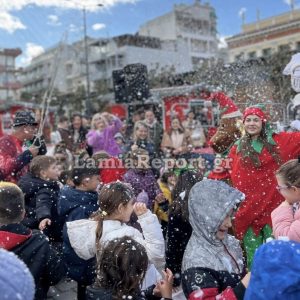 H «Χριστουγεννιάτικη Παραμυθοχώρα» ήρθε στη Λαμία (ΒΙΝΤΕΟ,ΦΩΤΟ)