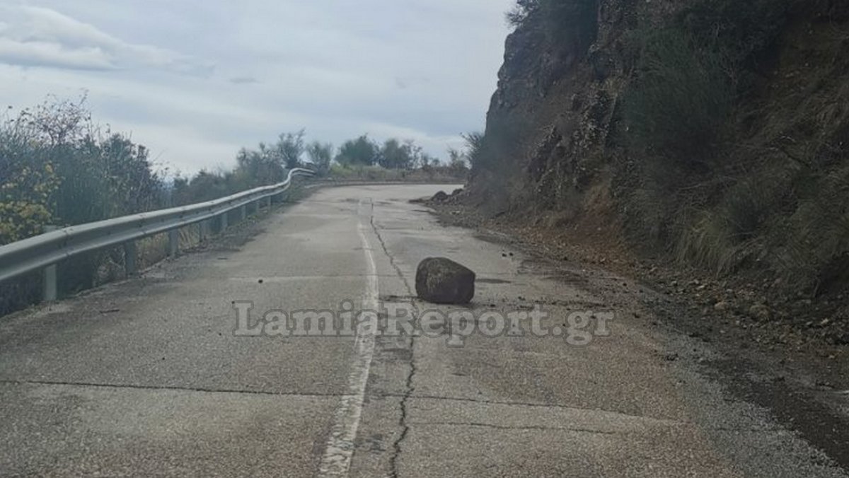 Φθιώτιδα: «Έβρεξε» πέτρες στα ορεινά!