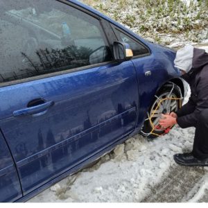 Υποχρεωτικές οι αντιολισθητικές αλυσίδες στο οδικό δίκτυο Χαλκιδικής, Ημαθίας, Πέλλας και ορεινής Πιερίας