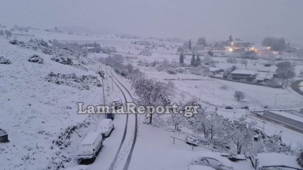 Νέα χιόνια το Σάββατο - Ο καιρός σε Λαμία και Φθιώτιδα