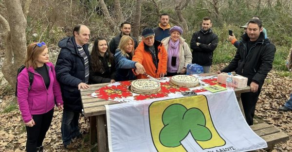 Πεζοπορία και κοπή βασιλόπιτας από τον Όμιλο Φίλων του Δάσους Λαμίας (ΦΩΤΟ)