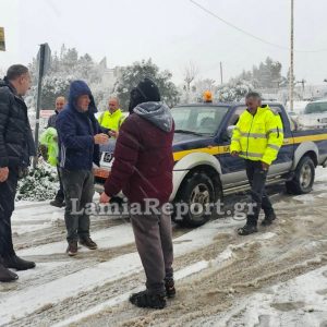 Χιονιάς: Τι θα γίνει αύριο Τρίτη με τα σχολεία στη Λαμία