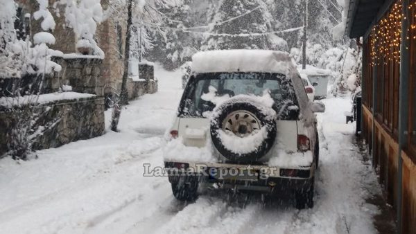 Ξεπέρασε τους 15 πόντους το χιόνι στην όμορφη Παύλιανη (ΦΩΤΟ)