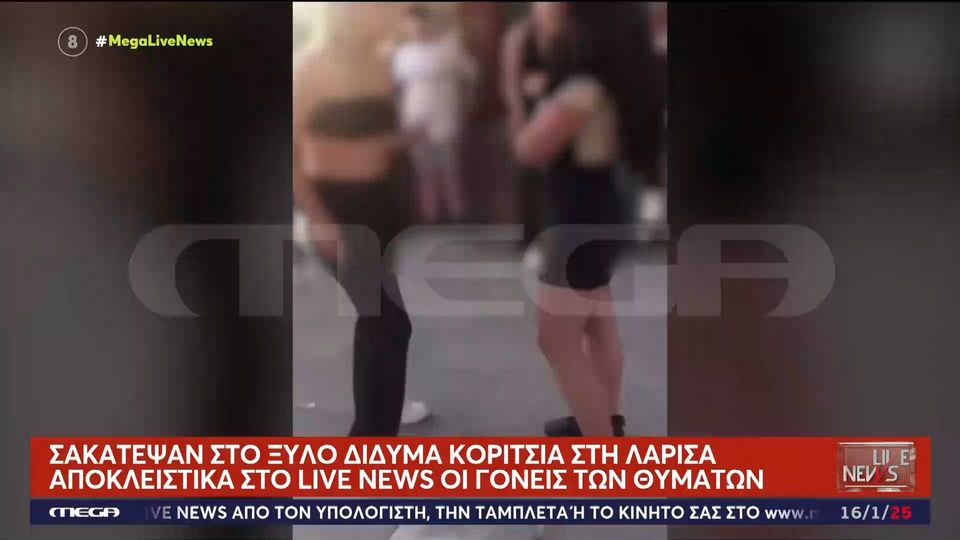 Δίδυμες μαθήτριες ξυλοκοπήθηκαν από συμμαθήτριές τους σε πλατεία της Λάρισας