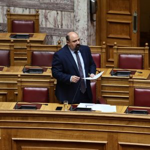 Χρήστος Τριαντόπουλος: «Παραιτούμαι μόλις συσταθεί η Προανακριτική για τα Τέμπη»