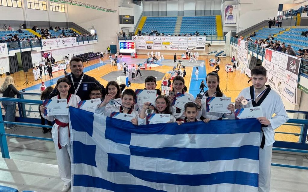 Λαμιώτες αθλητές Taekwondo διακρίθηκαν σε διεθνή διοργάνωση