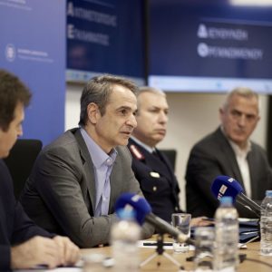 Μητσοτάκης στη ΓΑΔΑ: Το εννοούσαμε όταν λέγαμε νομιμότητα παντού -Δεν υπάρχουν εγκληματικές οργανώσεις πέραν του νόμου