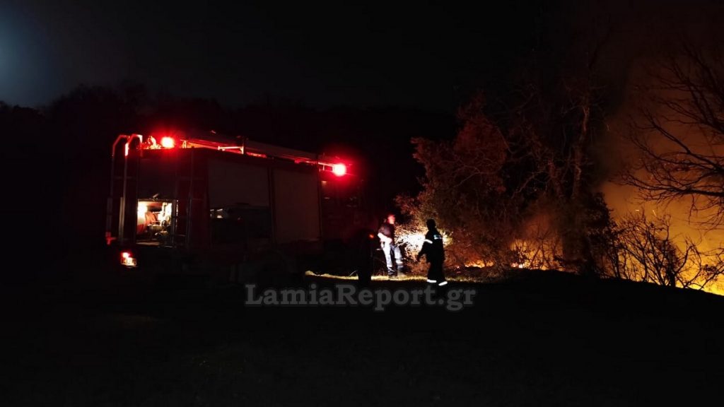 Φθιώτιδα: Δύο πυρκαγιές μέσα στη νύχτα κινητοποίησαν την πυροσβεστική