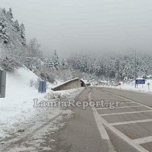 ΓΕΠΑΔ Στερεάς: Κανονικά η κυκλοφορία σε όλο το οδικό δίκτυο