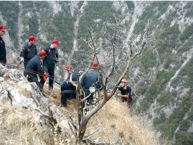 Νεκρός εντοπίστηκε ο 32χρονος πυροσβέστης που είχε χαθεί στο φαράγγι του Κουρταλιώτη στην Κρήτη