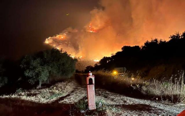 Μία ακόμη δύσκολη νύχτα στη Βοιωτία