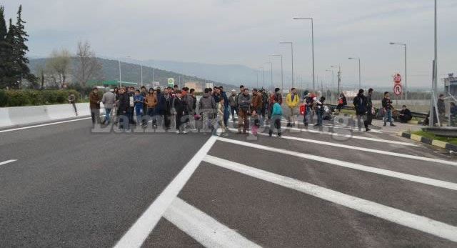 Θερμοπύλες: Κλειστή η εθνική οδός