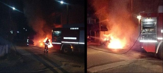 Φθιώτιδα: Του έκαψε το αυτοκίνητο (ΦΩΤΟ)