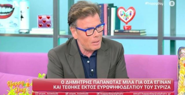 Παπανώτας για τη διαγραφή του από τον ΣΥΡΙΖΑ: «Με έφαγαν, καλή χώνεψη» (vid)