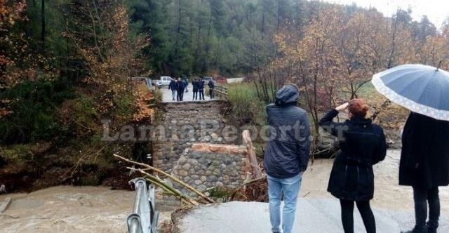 Εικόνες καταστροφής στη Βόρεια Εύβοια